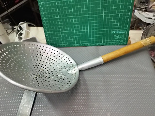 木柄大漏勺