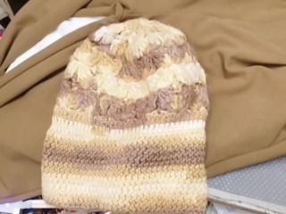 漸層編織帽