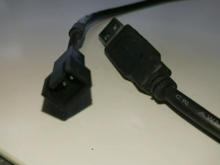 USB轉2Pin電源線