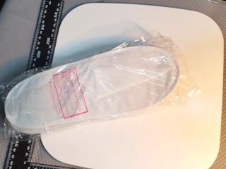 白色居家室內拖