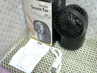 全新/藍芽音箱+風扇