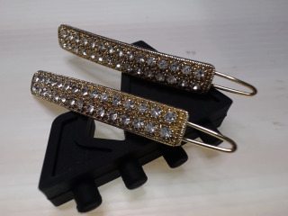 輕奢款彩寶髮夾