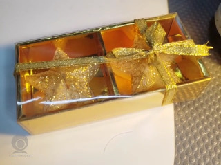 金色五芒蠟燭禮盒