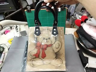 泰迪熊手提包