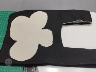 花朵針織包
