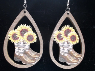 波西米亞綠色自然木質