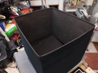黑色折疊式收納箱
