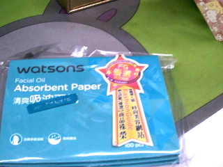 吸油面紙