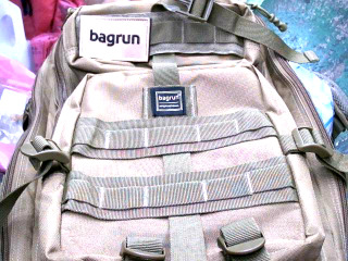 全新軍事風後背包//