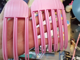 高顱頂髮根蓬鬆夾