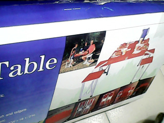 全新收納野餐桌椅