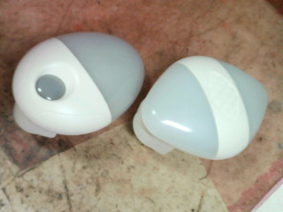 光感小夜燈/白光/插頭可旋轉