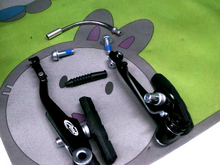 鋁合金V夾煞車器