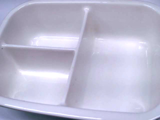 分隔陶瓷保鮮盒/無蓋