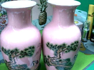 花瓶一對