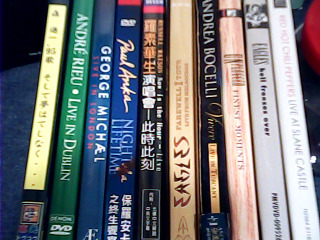 DVD 外語男歌手演唱會