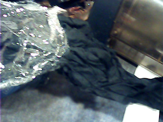 全新素色皺褶圍巾