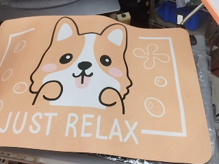 柯基地墊