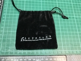 絨布束口袋