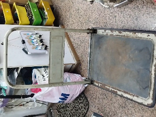 生鏽折疊手推車