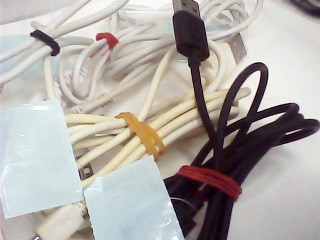 充電線