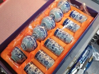 青花瓷茶具組