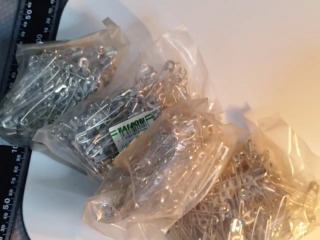 銀色安全別針組