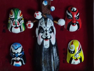 國劇臉譜擺飾組