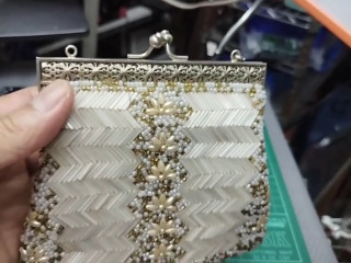復古珠串包