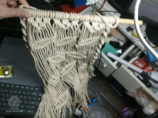 手工編織流蘇掛飾