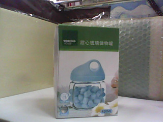 玻璃櫥物罐