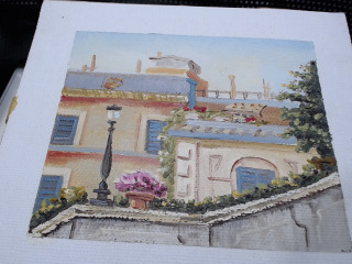 義大利手繪油畫