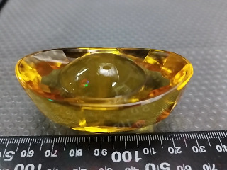 水晶元寶