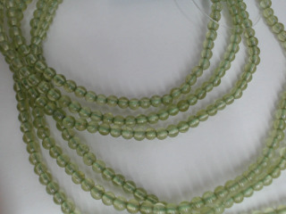 透體橄欖石三圈手珠