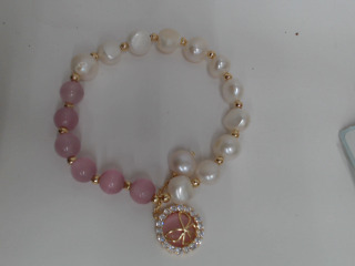 天然珍珠設計手鍊