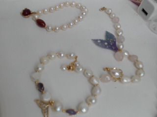 天然珍珠設計款手珠