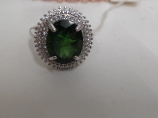 天然透輝石戒指4.28ct