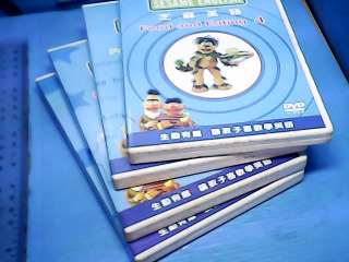 DVD芝麻英語4入