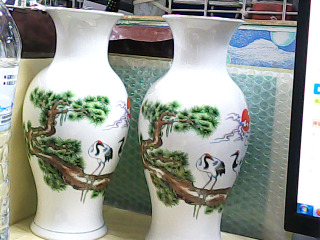 花瓶一對