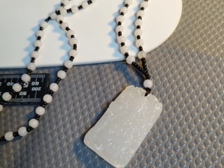 武財神白玉座牌