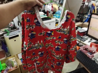 聖誕印花圍裙