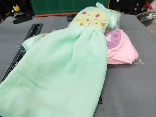 可愛動物掛式擦手巾