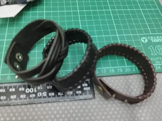 皮革手環