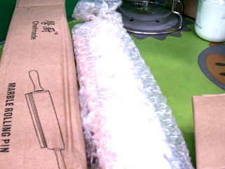 全新大理石擀麵棍