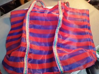 復古手作茄芷袋