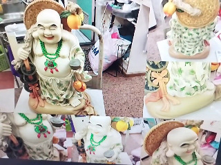彌勒佛桃擺飾