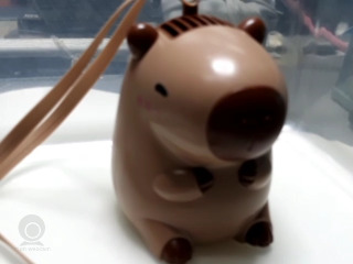 水豚掛脖風扇