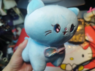 藍色貓咪偶