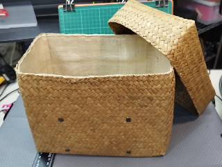 草編收納