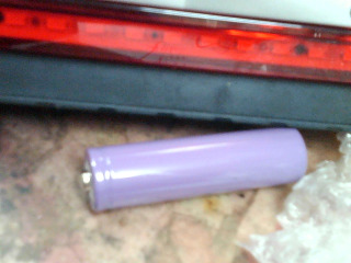 警示三腳燈+18650電池/四段/白/紅光